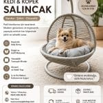 KEDİ KÖPEK ÖRGÜ MODEL SALINCAK 65.45.45