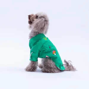 PAWSSTAR YEŞİL PREMIUM İÇİ POLARLI KOT ÇEKET