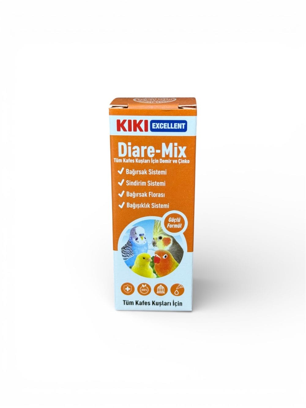 Kıkı Excellent Tüm Kafes Kuşları İçin Demir ve Çinko