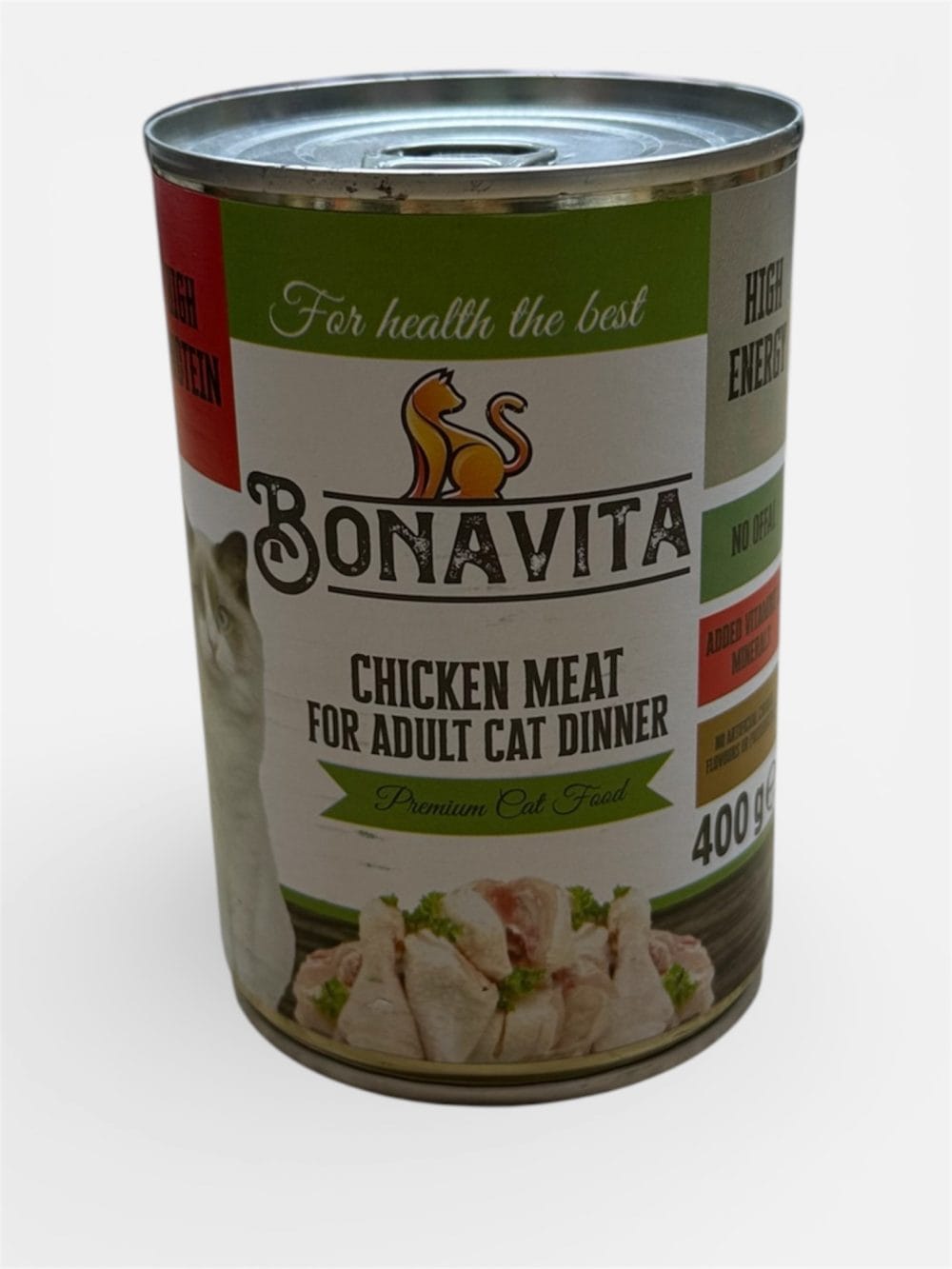 Bonavıta Yetişkin Kedi 400 gr Tavuklu Yaş Mama
