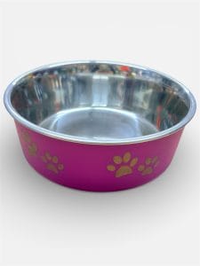 ORİJİN PATİ DESENLİ MAMA SU KABI 17cm 830ml