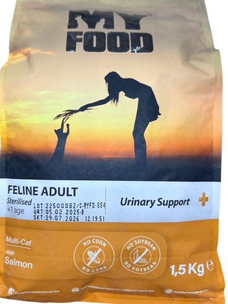 MY FOOD KISIR SOMONLU KEDİ MAMASI 1,5kg
