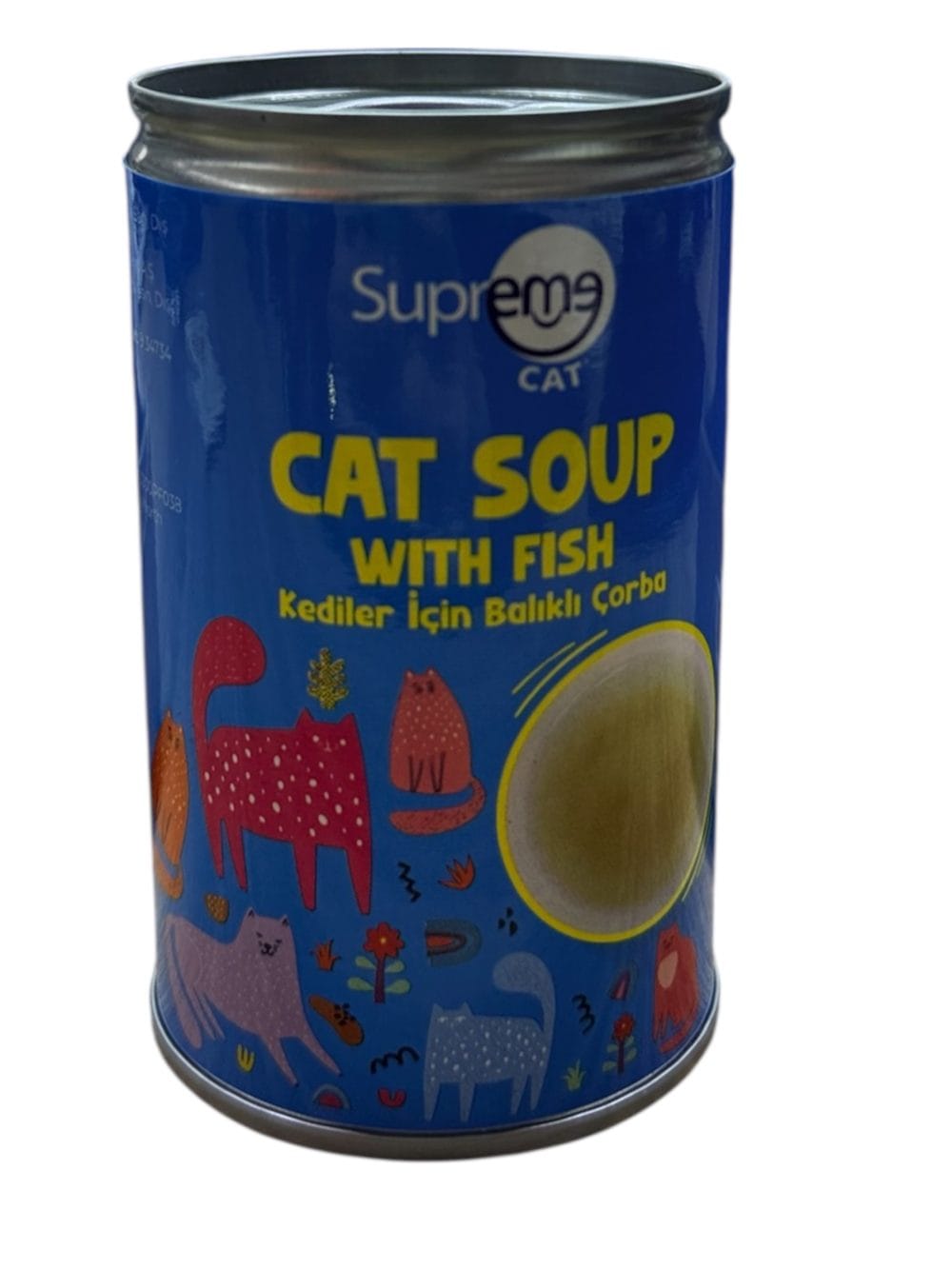 SUPREME CAT KEDİLER İÇİN BALIKLI ÇORBA 135ml