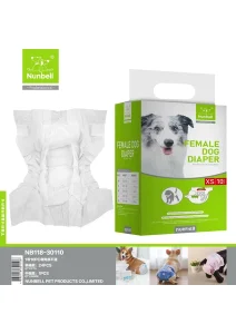Nunbell Köpek Alt Bağlama Bezi 10'lu X-S Boy