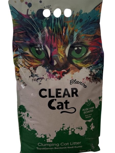 CLEAR CAT KOKULU KEDİ KUMU 10LT