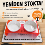 Gobypet İKİLİ SERAMİK MAMA KABI