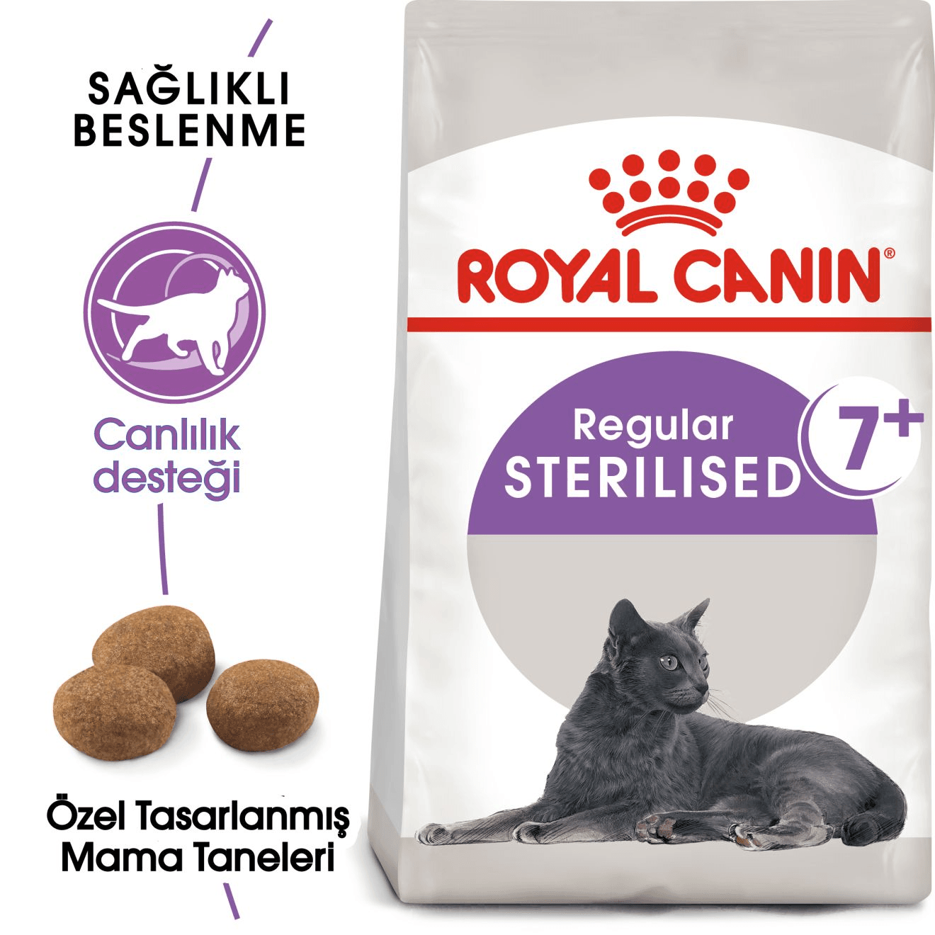 ROYAL CANIN 7 yaş ve üzeri kısır kedi maması 3,5kg
