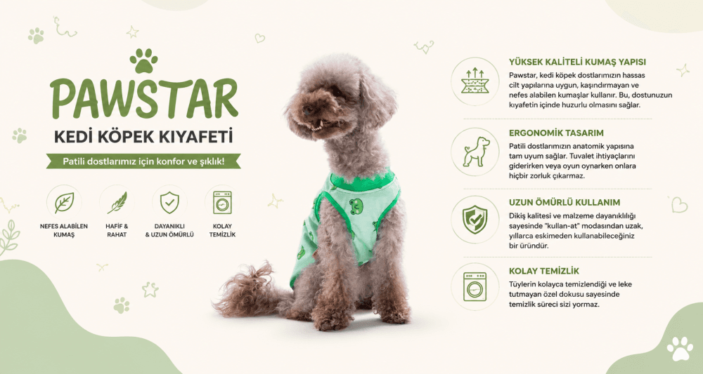 PAWSTAR KEDİ KÖPEK KIYAFETİ