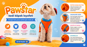 PAWSTAR KEDİ KÖPEK KIYAFETİ