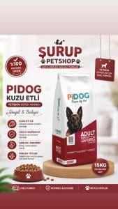 PiDog Yetişkin Köpek Maması 15 kg