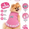 Köpek Elbisesi Pembe Şık Tasarım ( L beden ) görseli 2