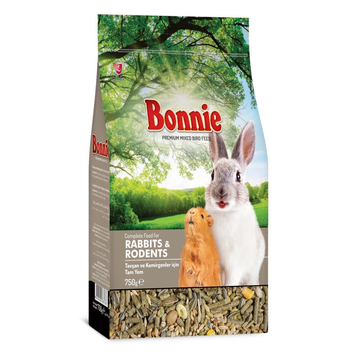 Bonnie Tavşan ve Kemirgenler için Tam Yem