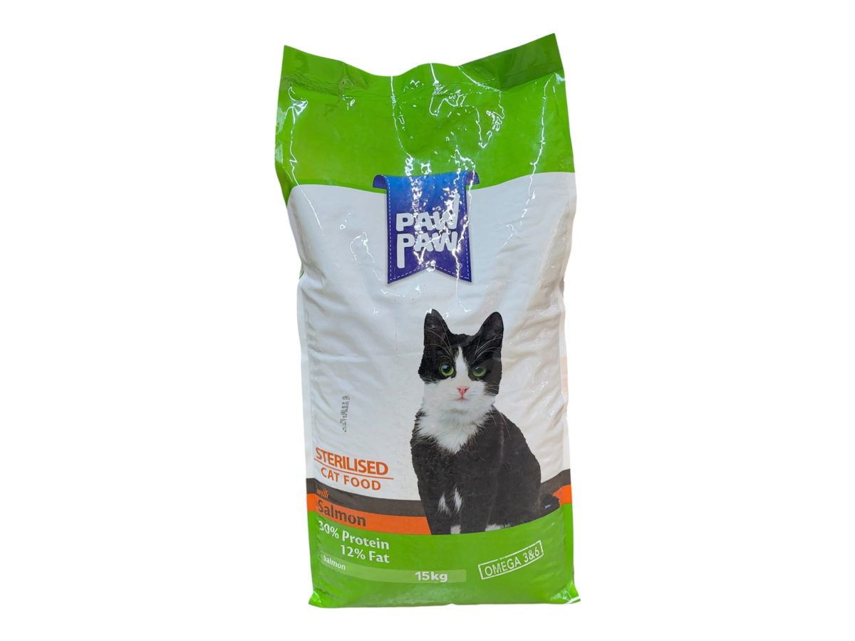 Pawpaw Kısır Somon Kedi Maması 15kg
