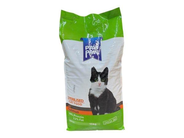Pawpaw Kısır Somon Kedi Maması 15kg