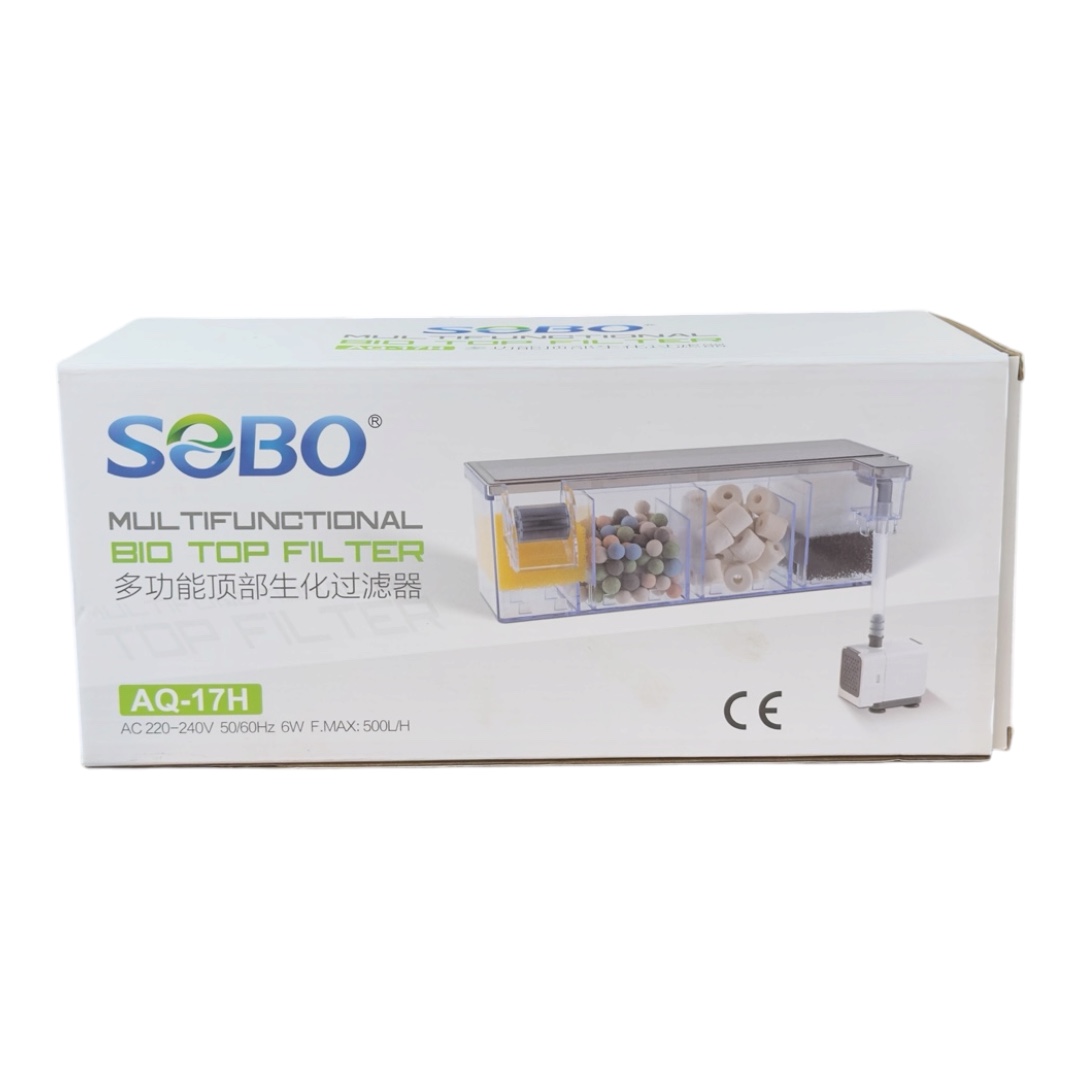 Sobo AQ-17H Akvaryum Tepe/Askı Filtre